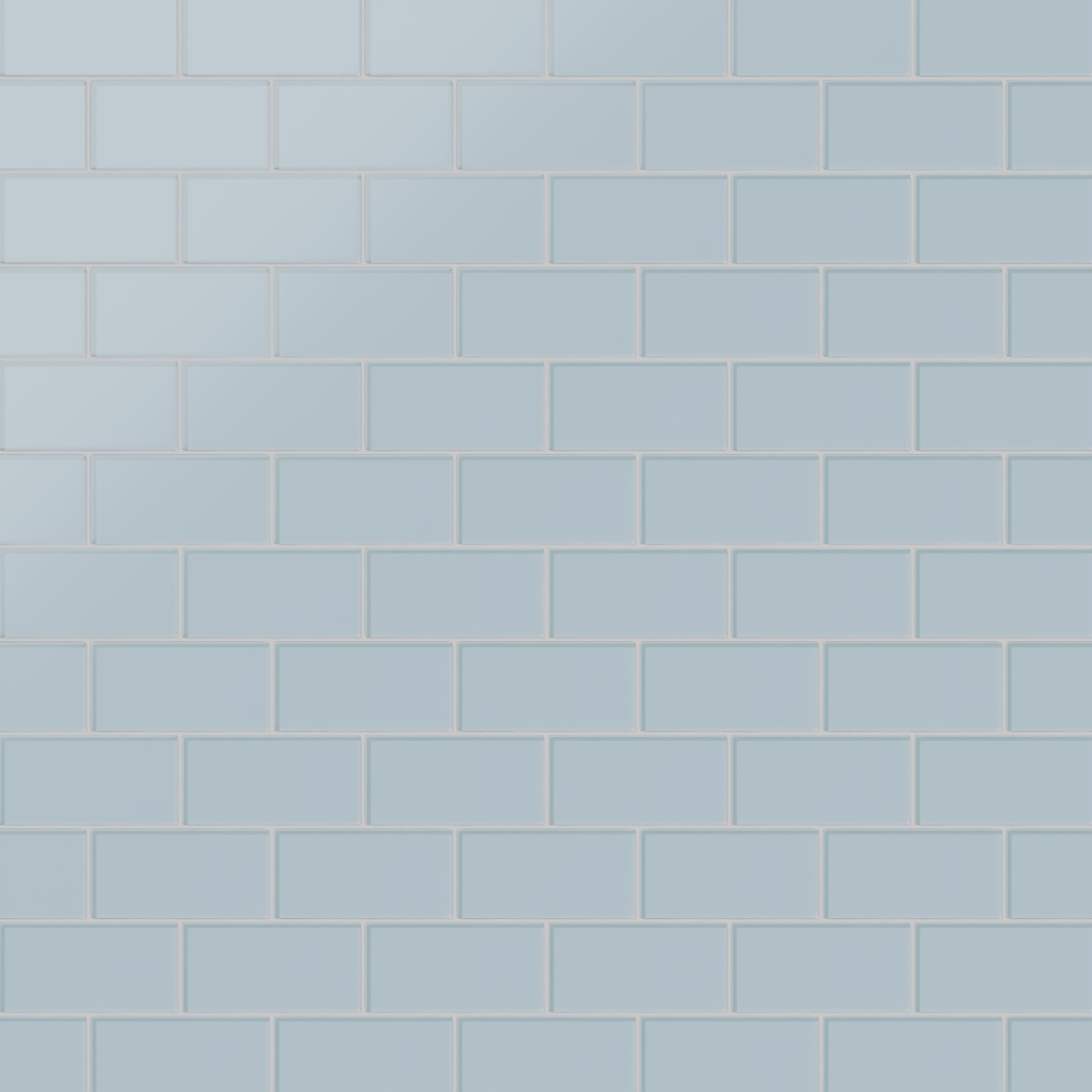 3x6 Glass Tile in Partridge Matte