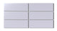2x6 Natural Press Ceramic Tile in Amethyst Matte