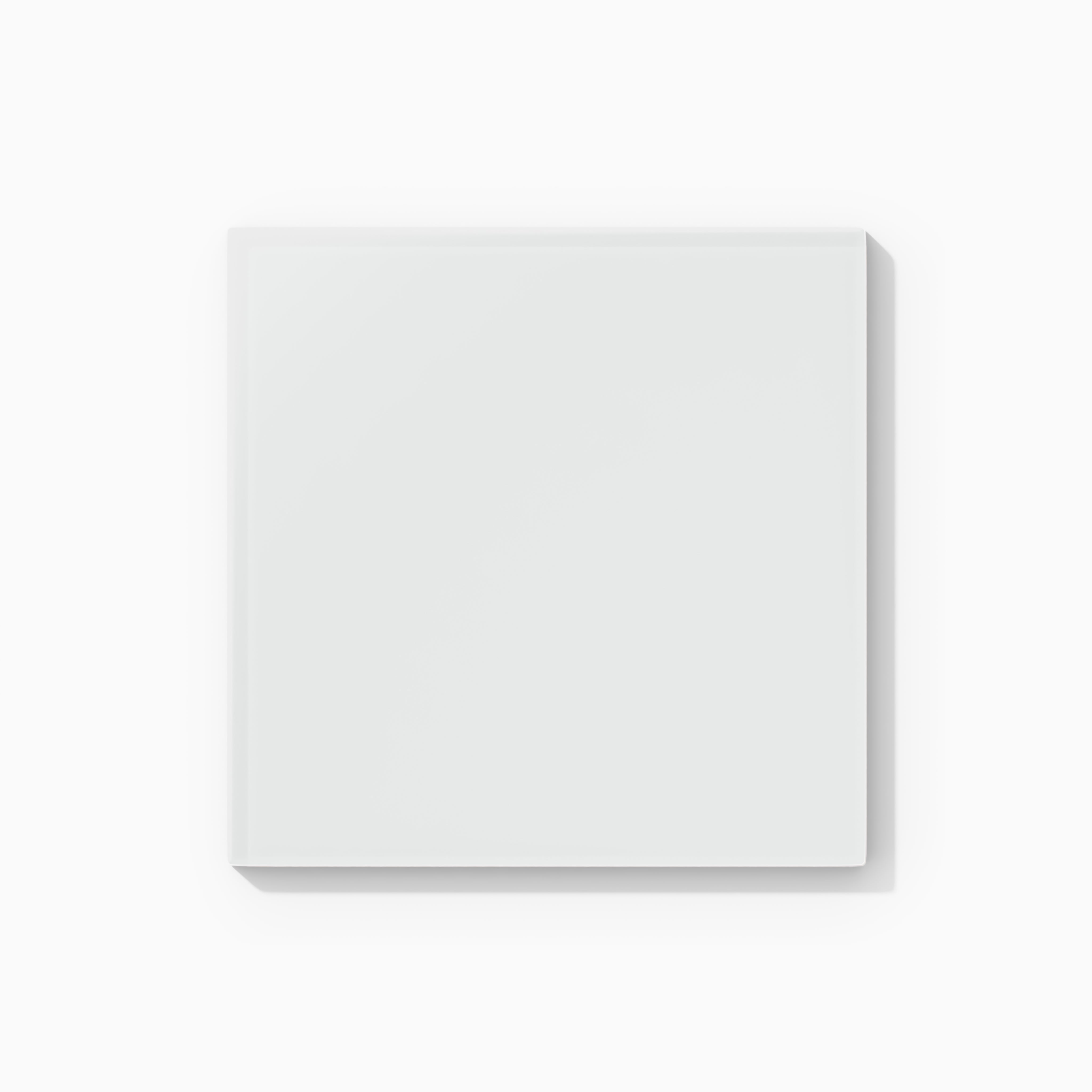 6x6 Glass Tile in Egret Matte