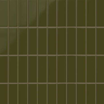 2x6 Original Ceramic Tile in Bonsai Gloss