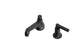 Emerson One Handle Deck Mount Low Hexagon Lavatory Faucet with Classic Lever Handle in Oil Rubbed Bronze