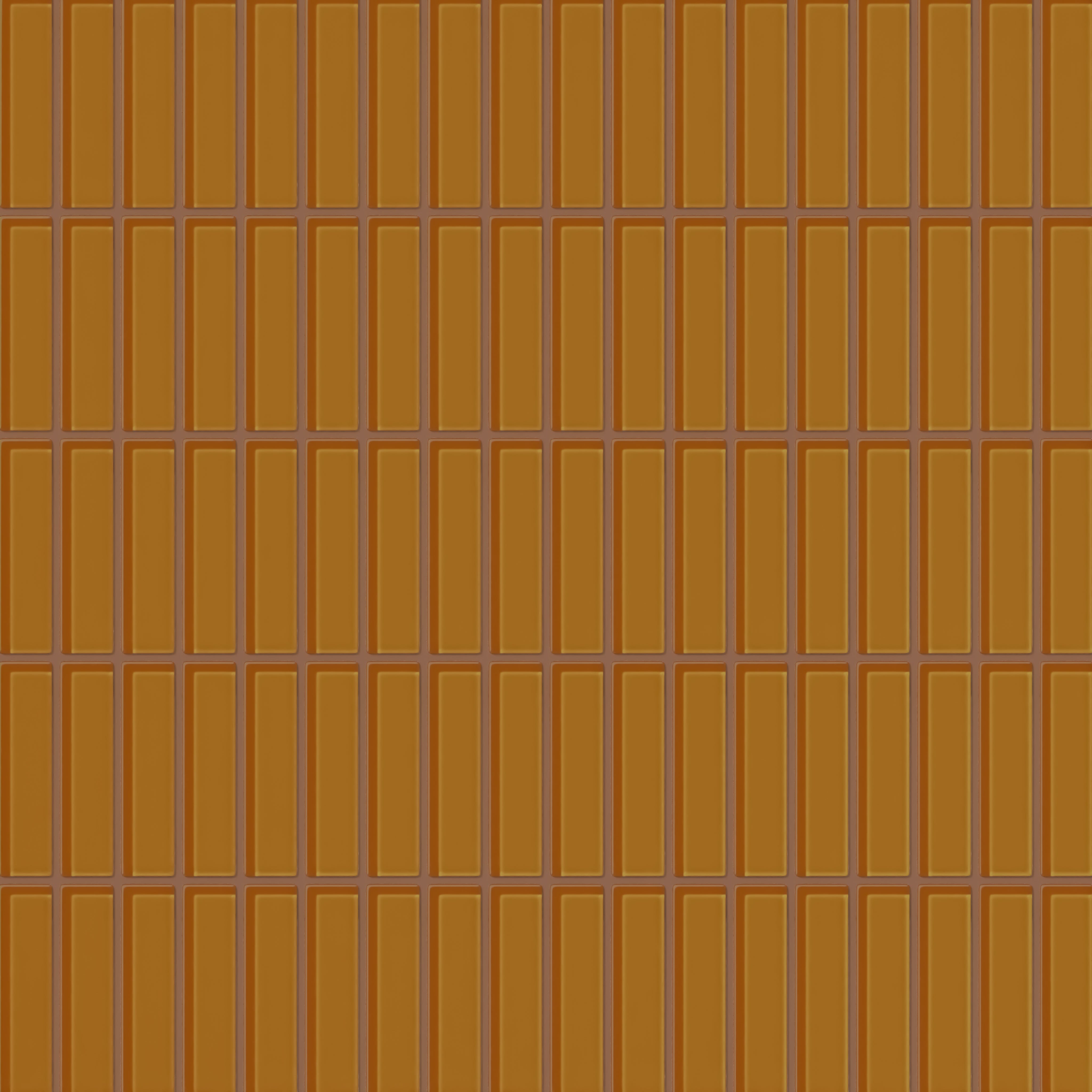 1x4 Straight Set Sheeted Glass Mosaic Tile in Falcon Gloss