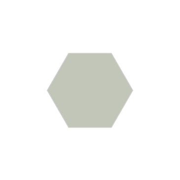 6" Hexagon Original Ceramic Tile in Salton Sea Matte