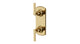 Emerson Two Handle Wall Mount Shower Trim with Classic Lever Handles in Polished Brass