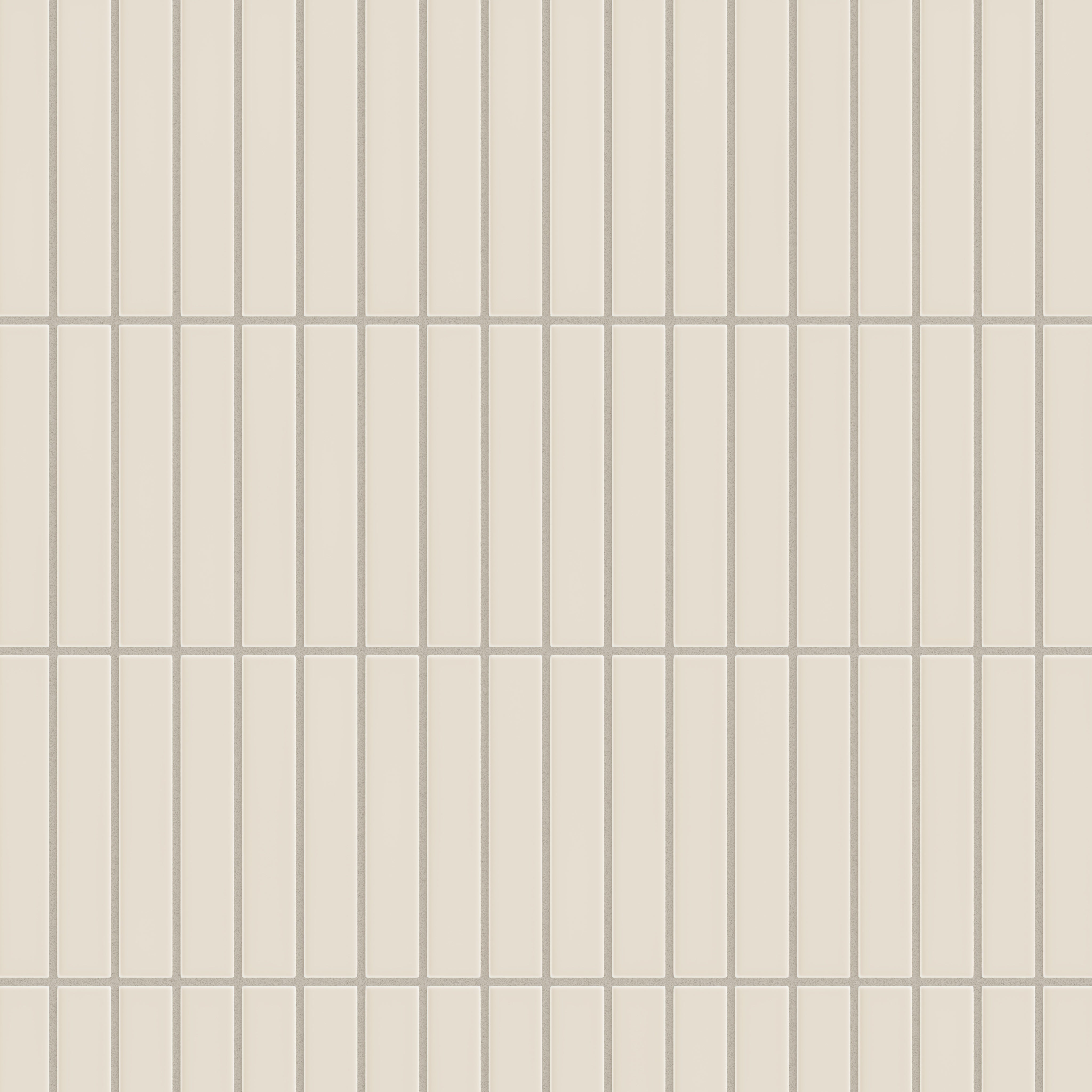 1x6 Straight Set Sheeted Original Ceramic Mosaic Tile in Sand Dune Matte