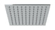 Flatiron 8" Shower Head in Polished Chrome