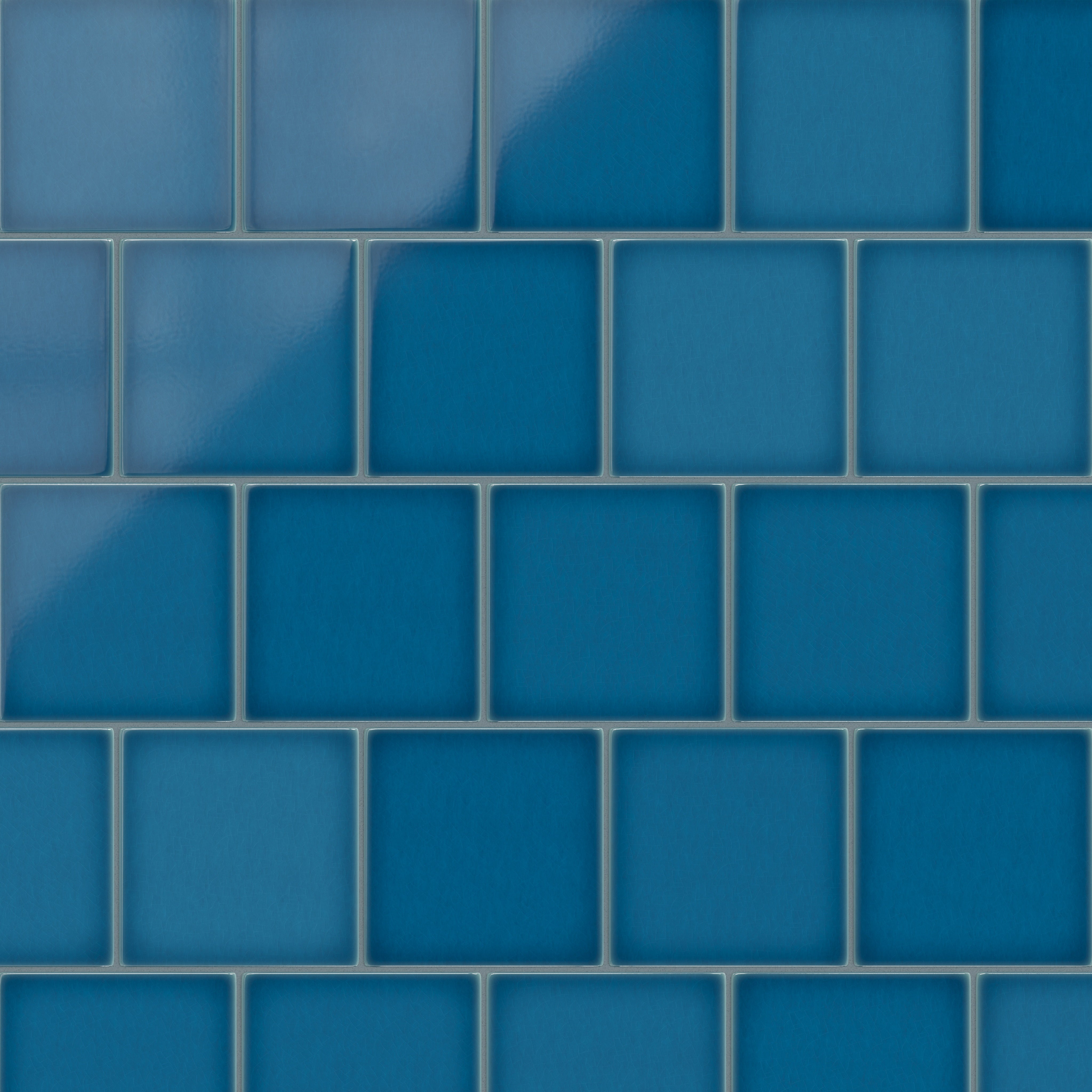 8x8 Original Ceramic Tile in Adriatic Sea Gloss