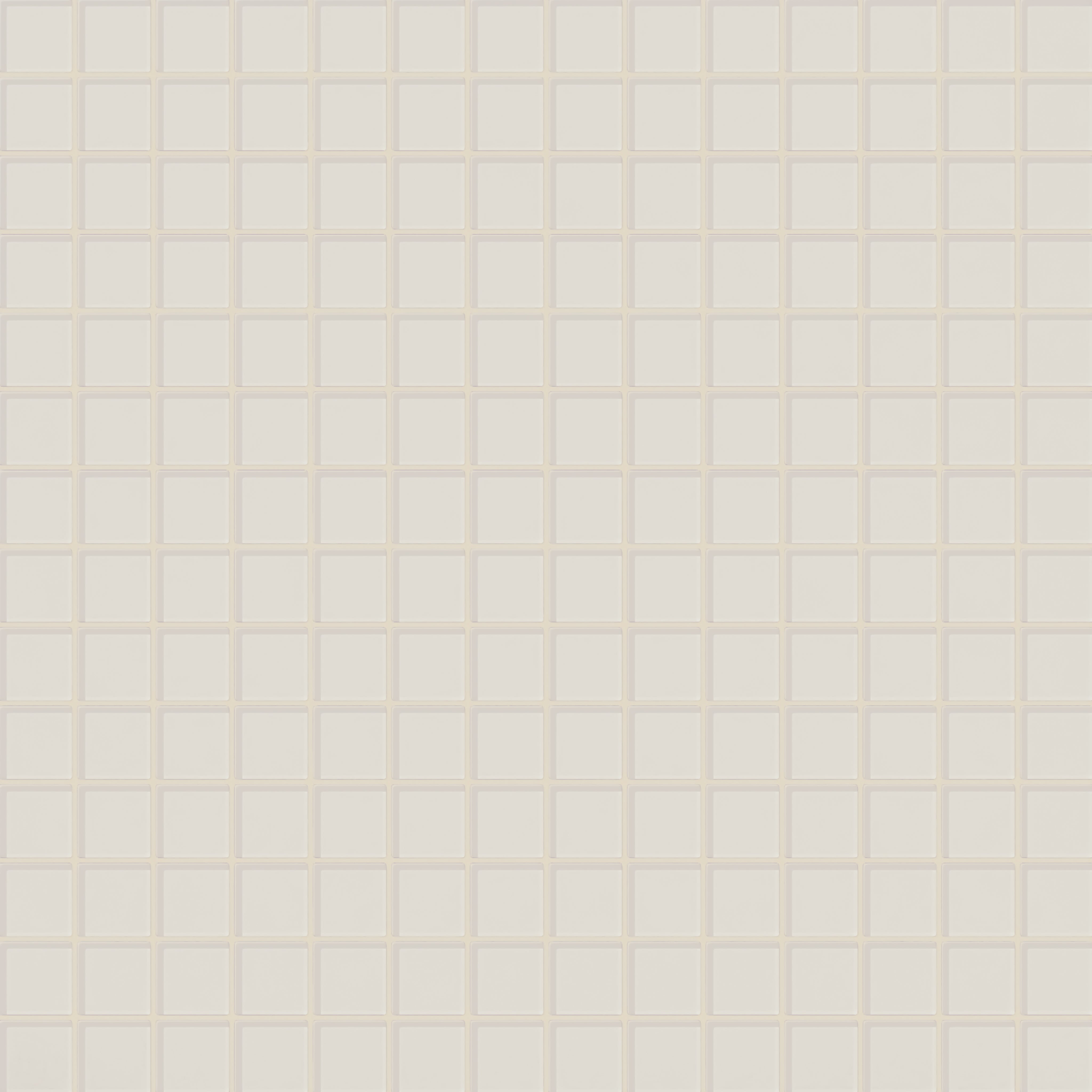 2x2 Straight Set Sheeted Glass Mosaic Tile in Dove Gloss