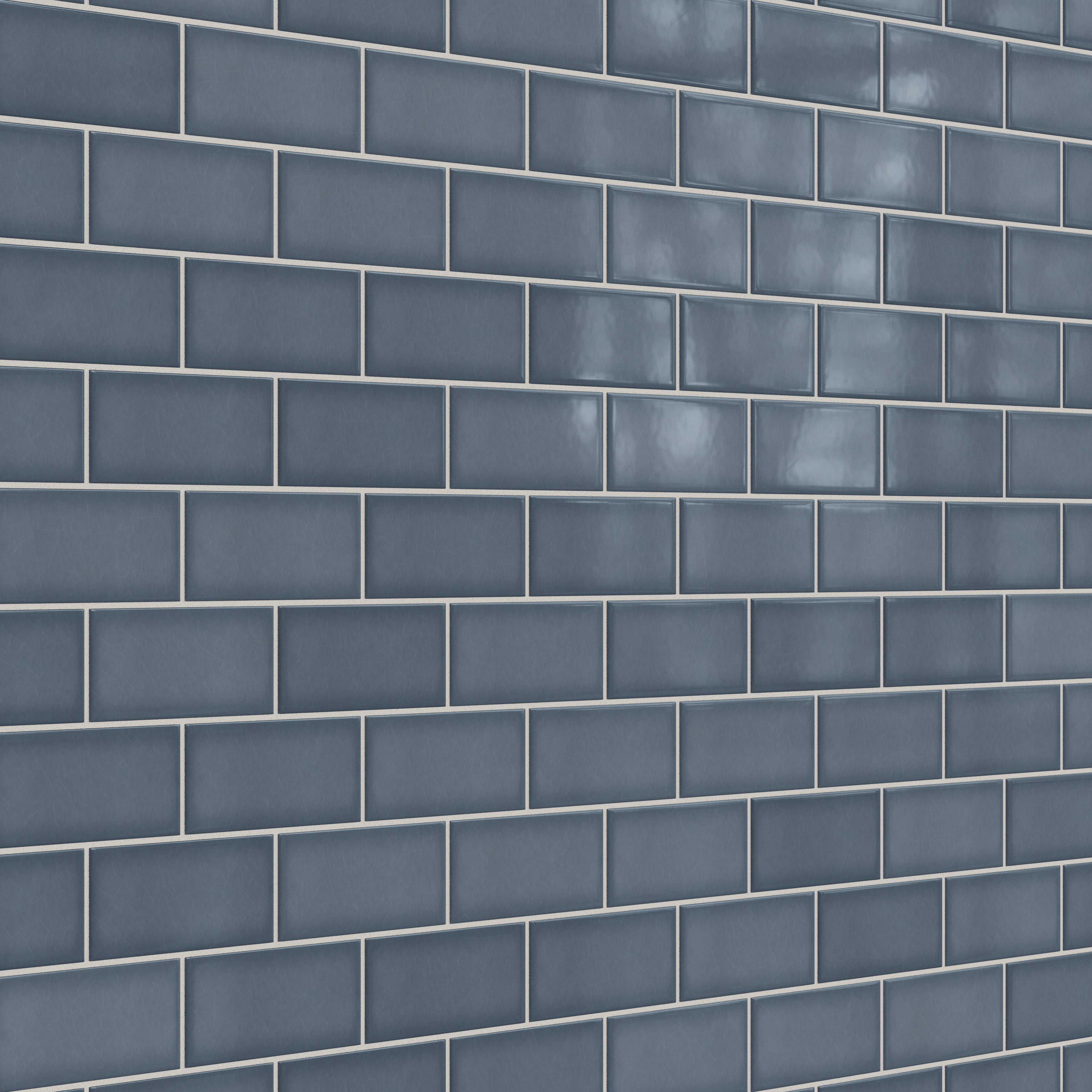no.316 優しいレンティル 3x6 Original Ceramic Tile in Nautical Gloss - Fireclay Tile