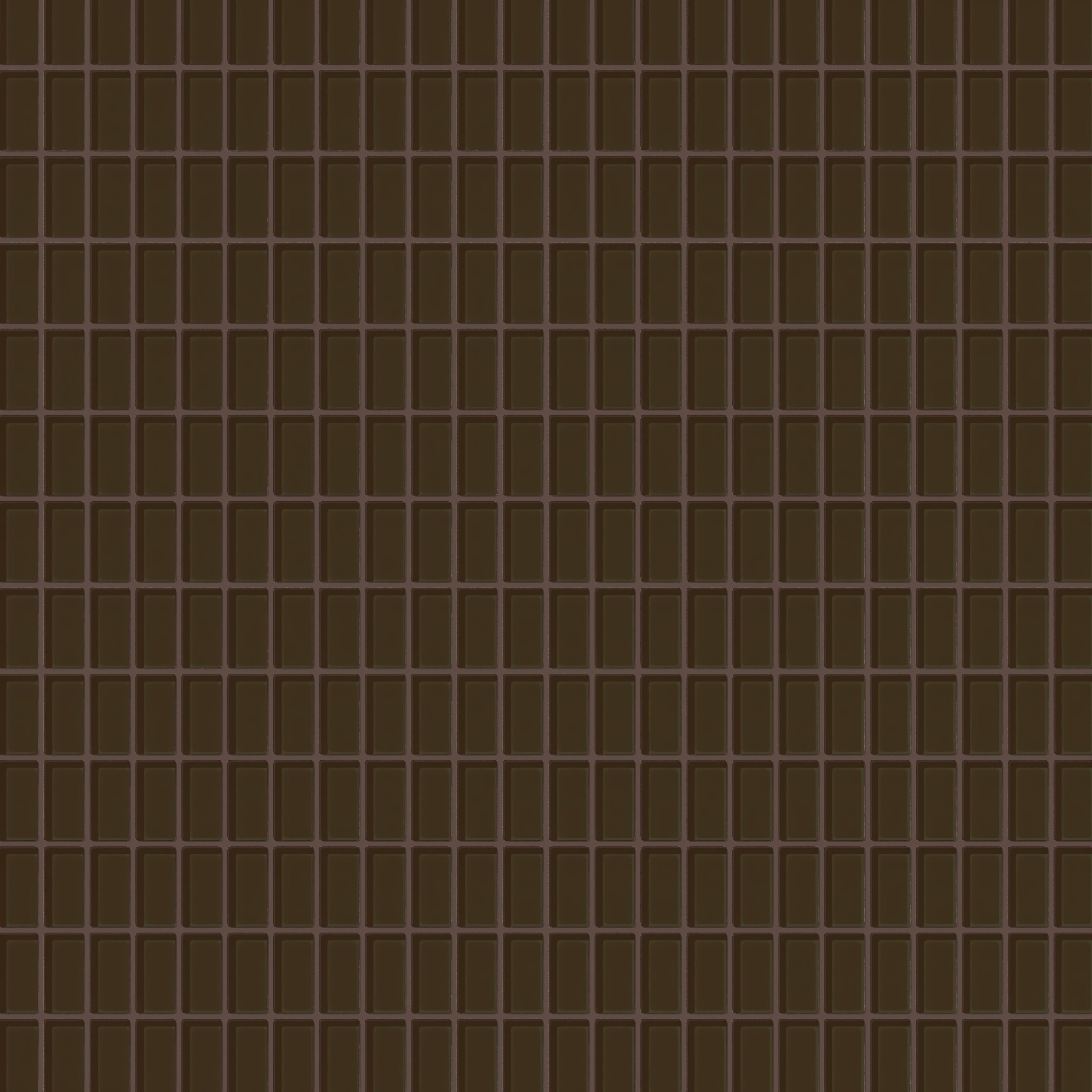1x2 Straight Set Sheeted Glass Mosaic Tile in Osprey Gloss