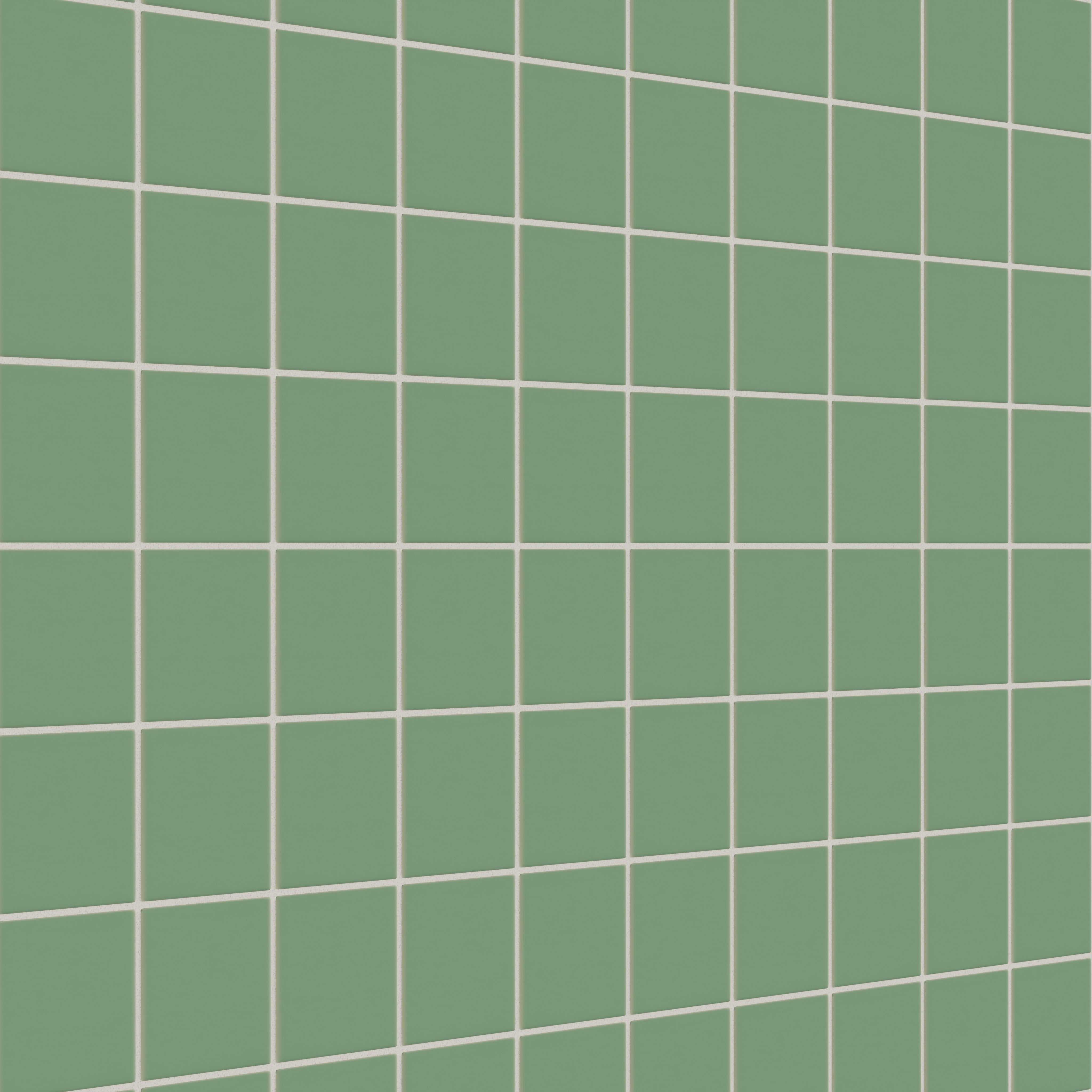 4x4 Original Ceramic Tile in Sea Green Matte