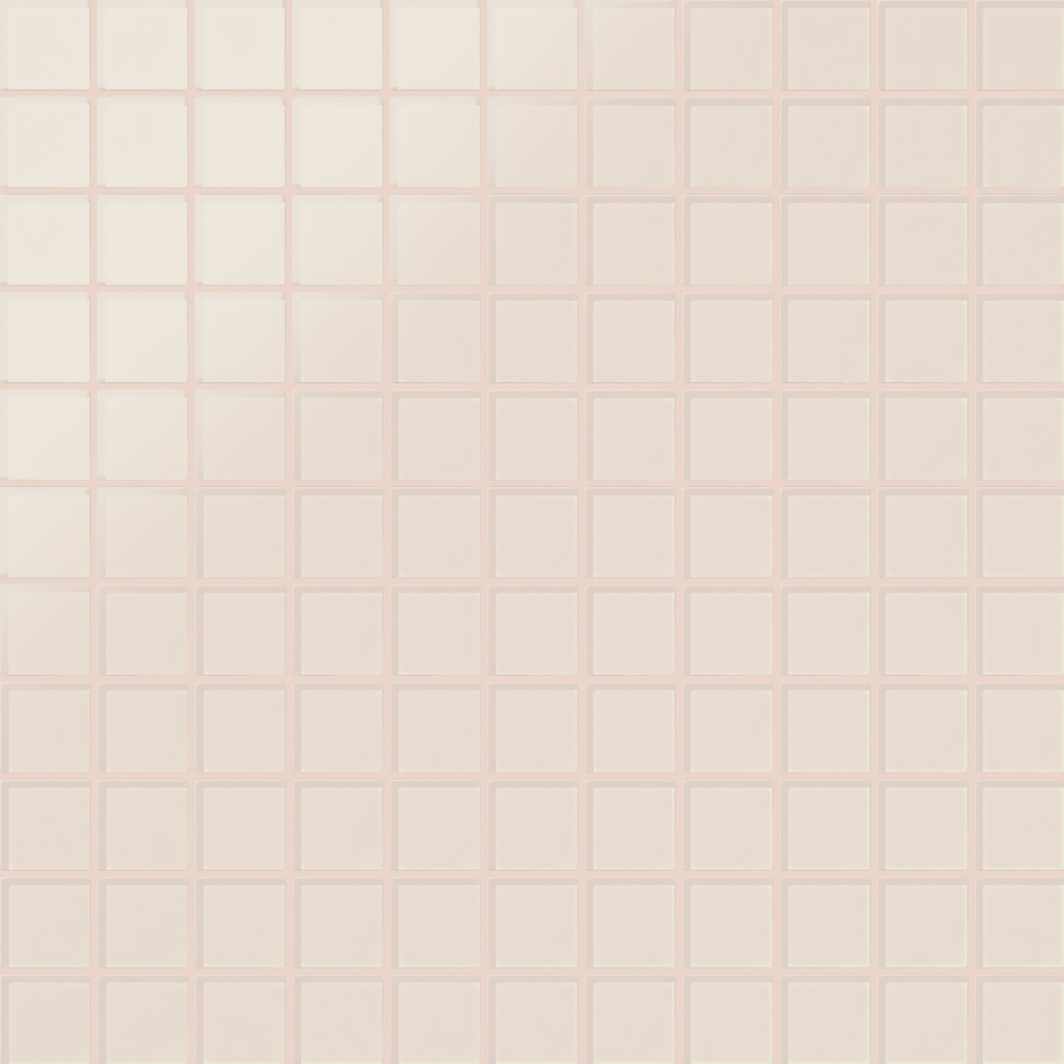 2x2 Straight Set Sheeted Glass Mosaic Tile in Sandpiper Matte