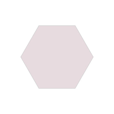 8" Hexagon Original Ceramic Tile in Evening Glow Matte