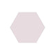 8" Hexagon Original Ceramic Tile in Evening Glow Matte