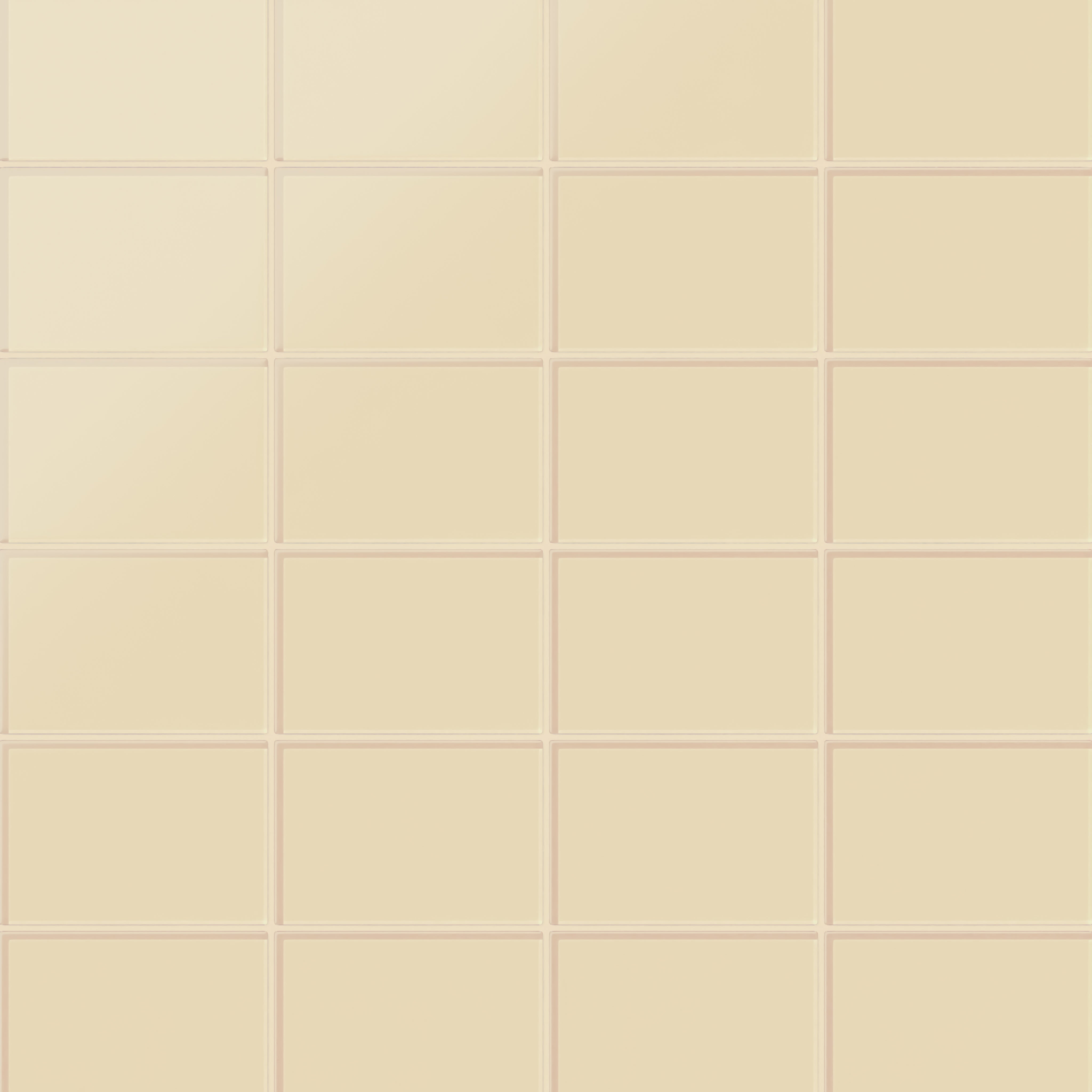 4x6 Glass Tile in Chickadee Matte