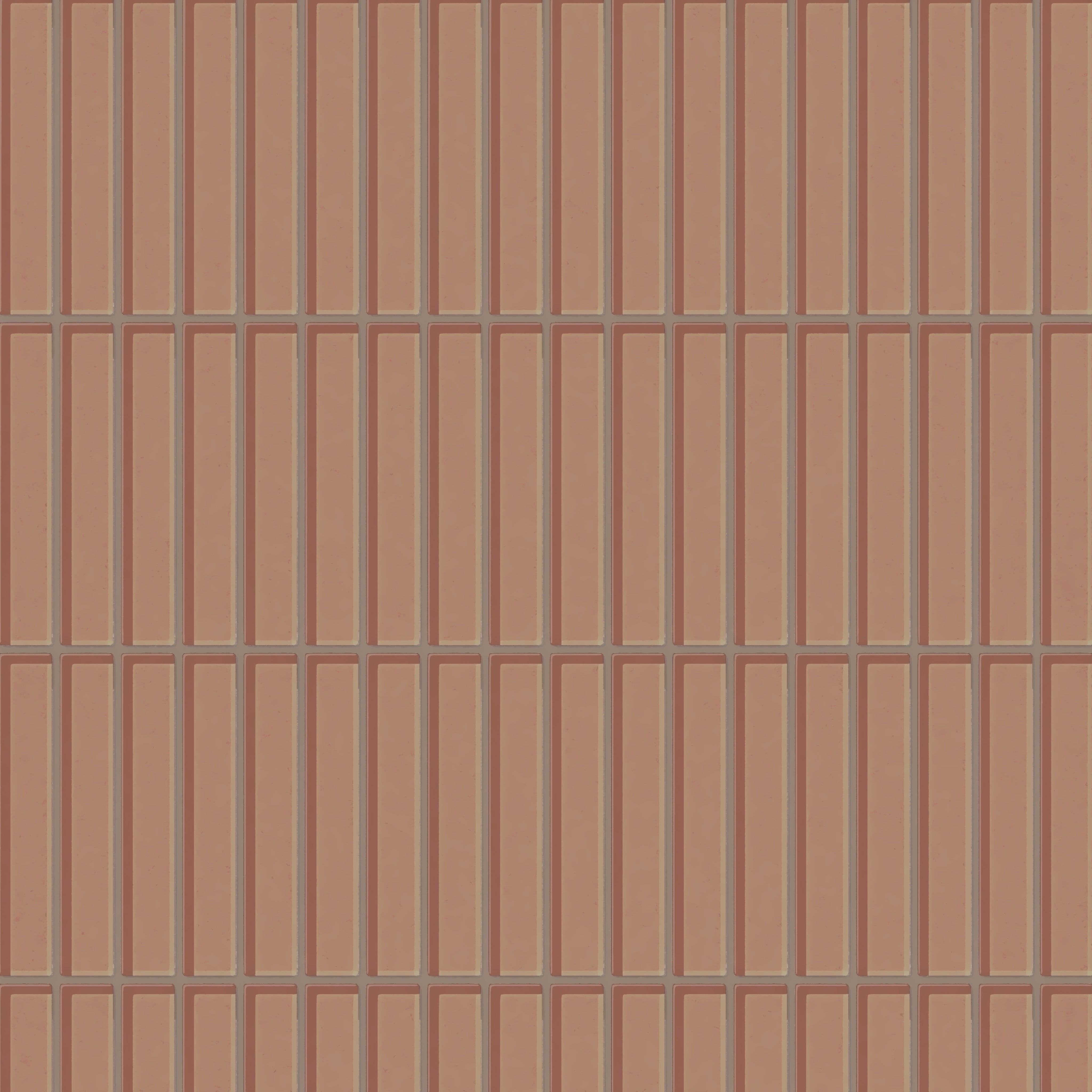 1x6 Straight Set Sheeted Glass Mosaic Tile in Sora Gloss