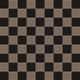 3x3 Checkerboard Sheeted Original Ceramic Tile in Cardamom Matte & Raven Matte