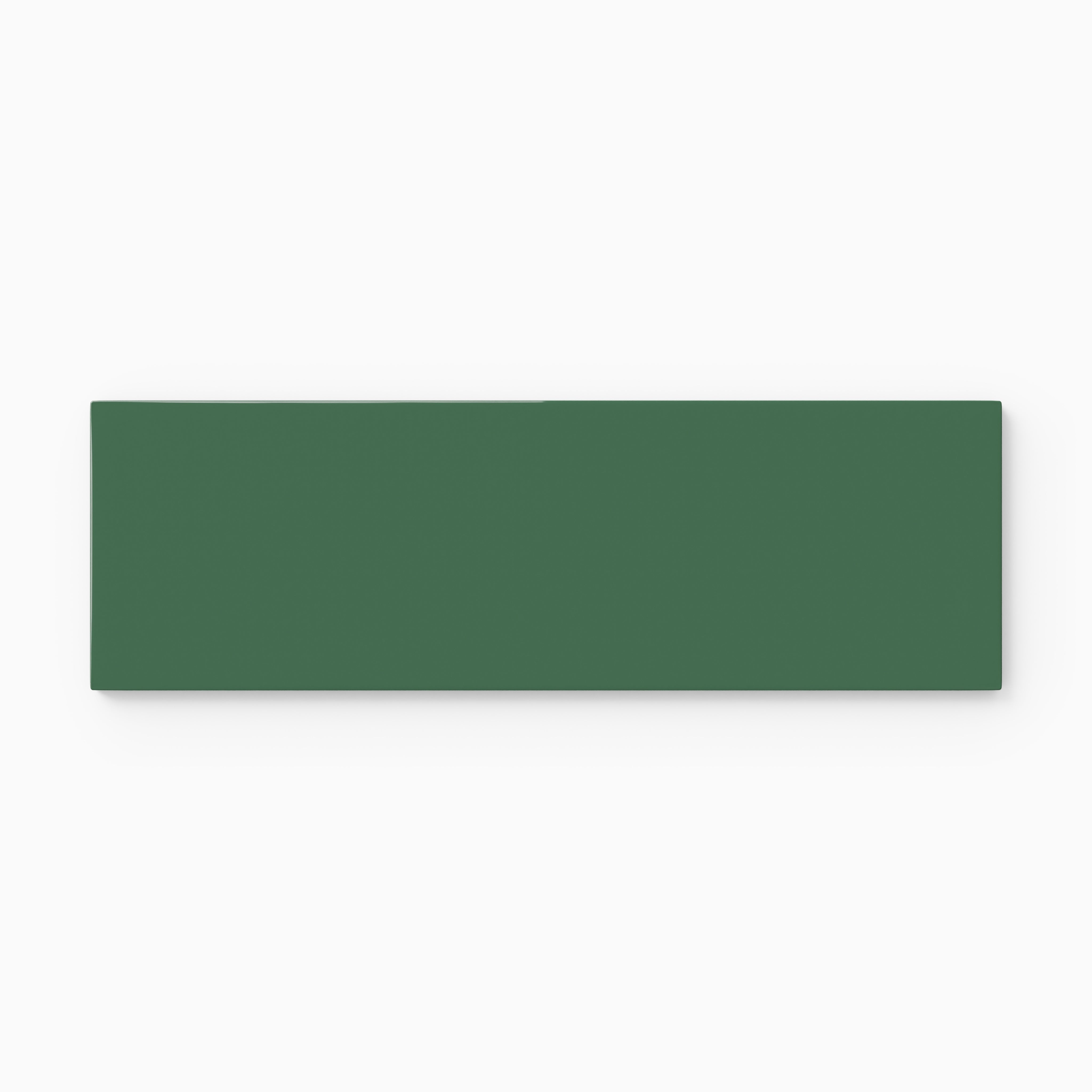 3x9 Natural Press Ceramic Tile in Viridian Gloss