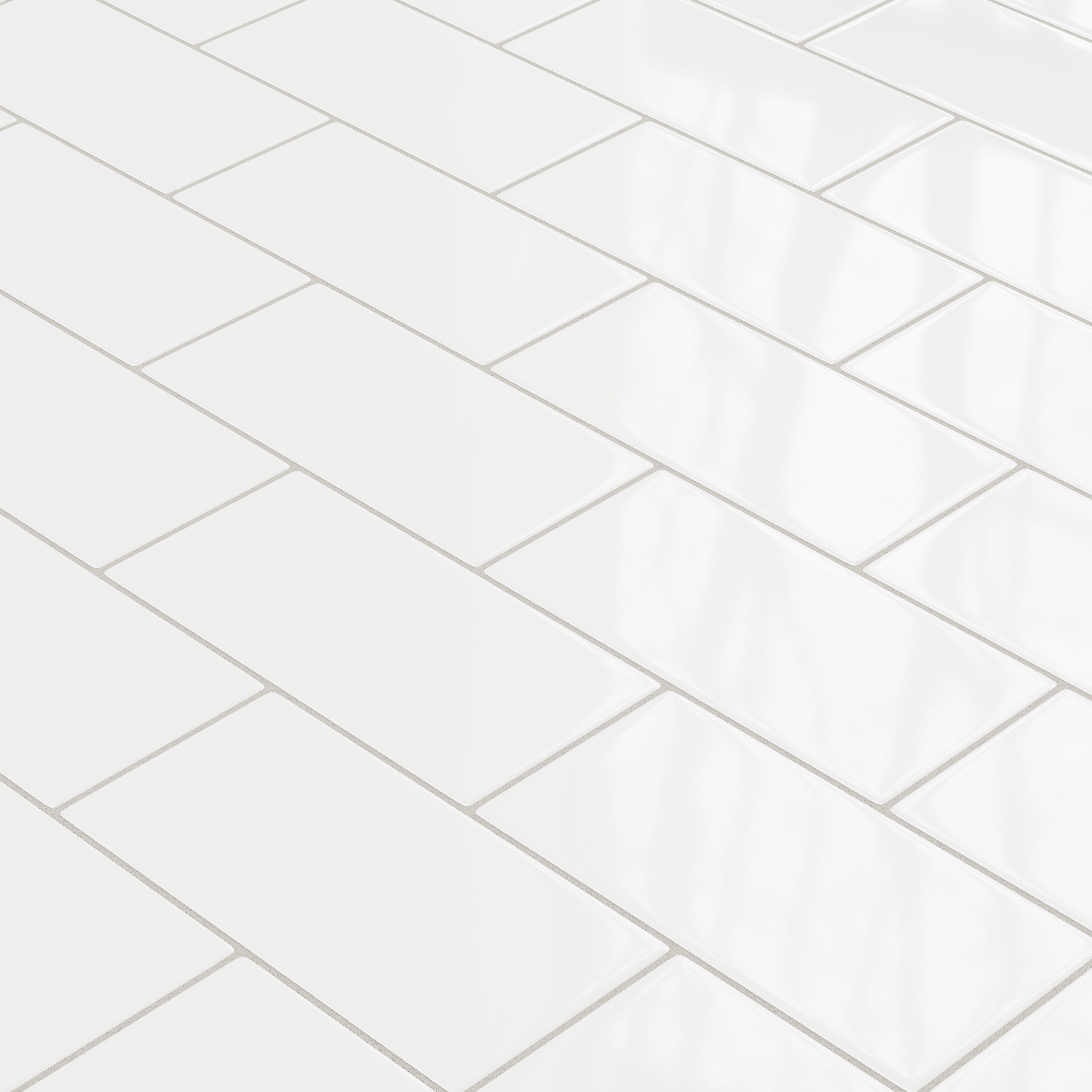 6x12 Original Ceramic Tile in Calcite Gloss