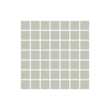 1x1 Straight Set Sheeted Original Ceramic Mosaic Tile in Salton Sea Matte