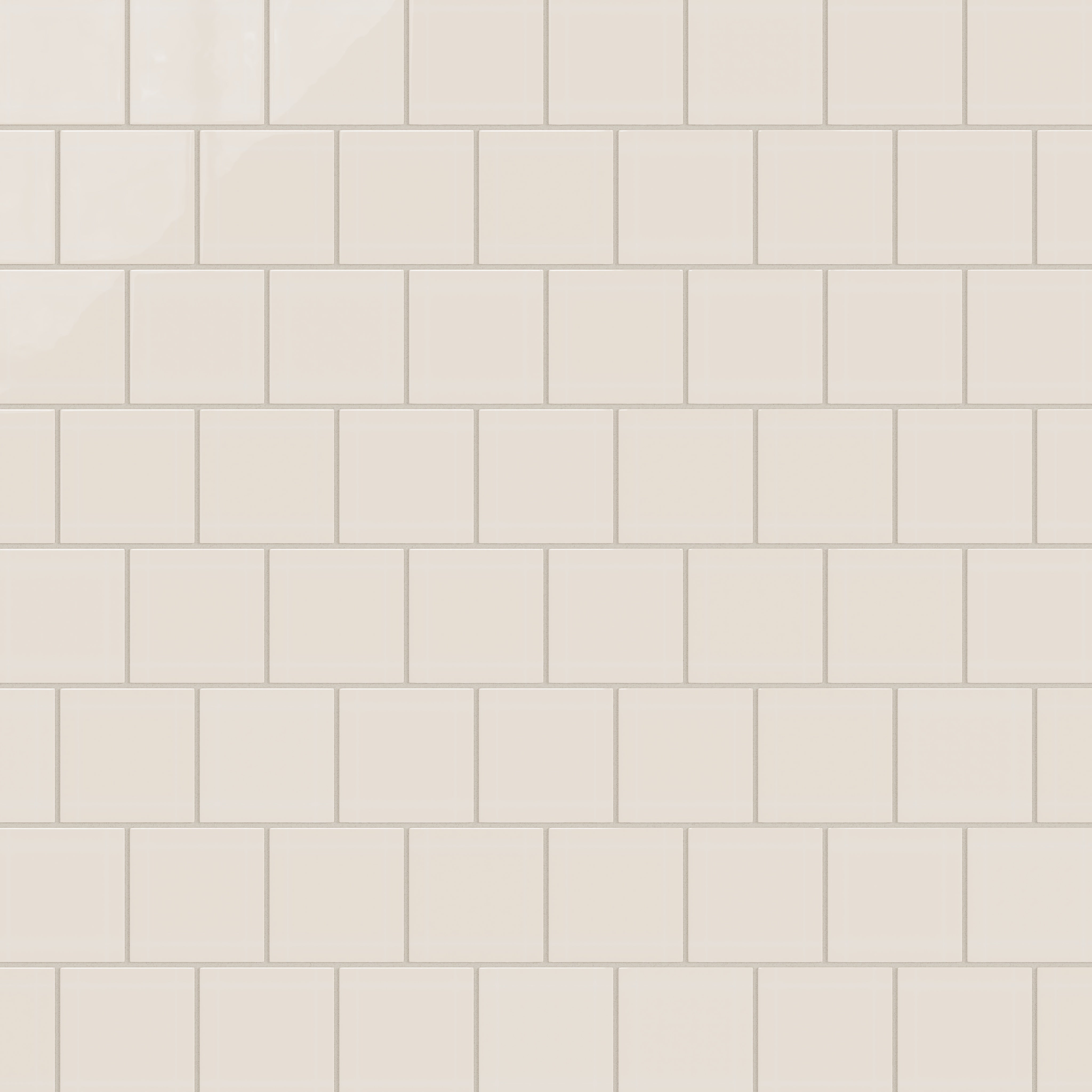 4x4 Natural Press Ceramic Tile in Pearl Gloss
