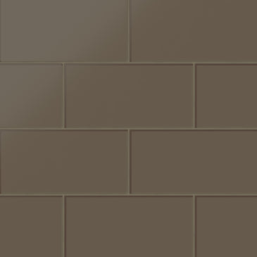 6x12 Glass Tile in Albatross Matte