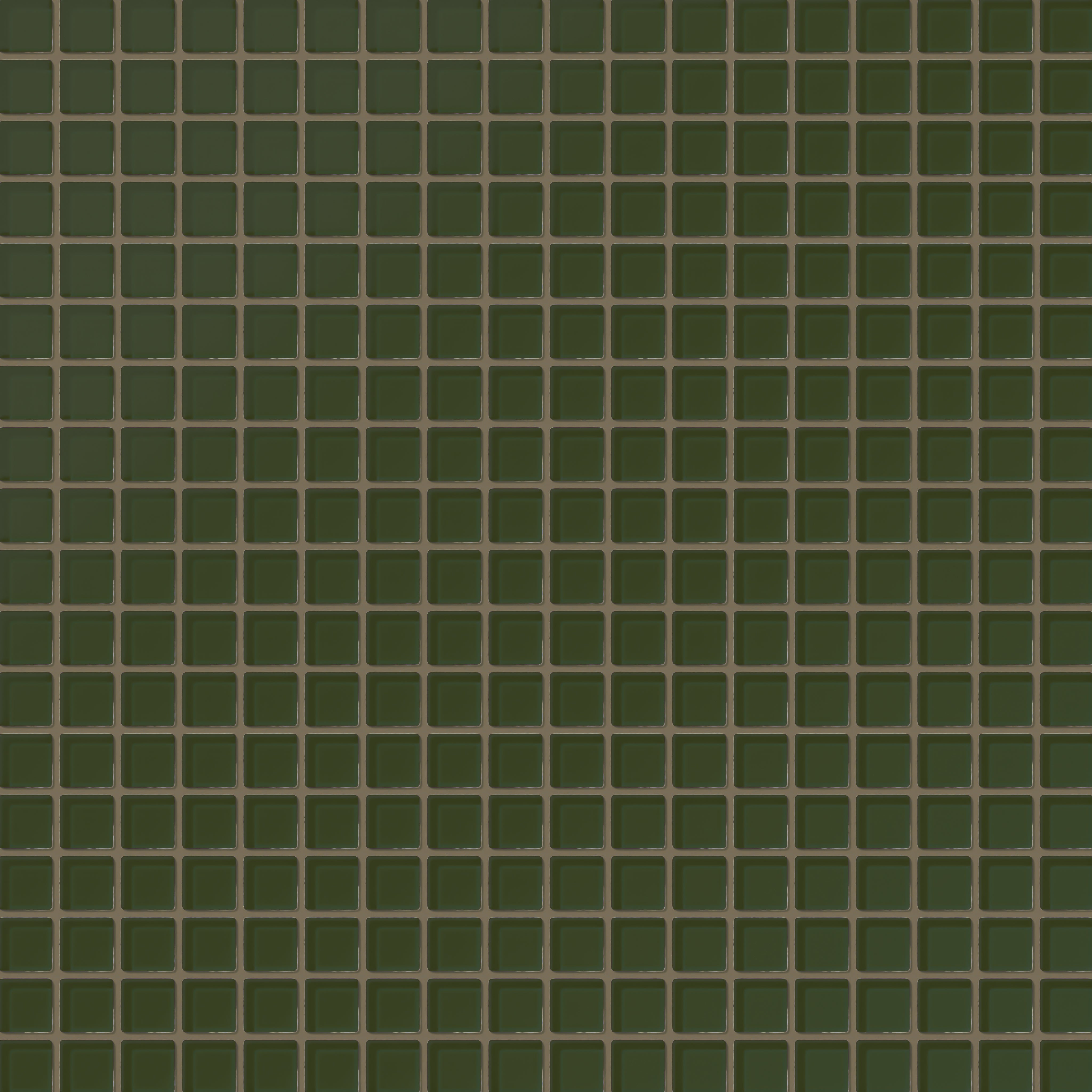 1x1 Straight Set Sheeted Glass Mosaic Tile in Starling Matte