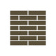 1x4 Half Offset Sheeted Original Ceramic Mosaic Tile in Bonsai Matte