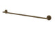 Contour Towel Bar 30" in Antique Brass