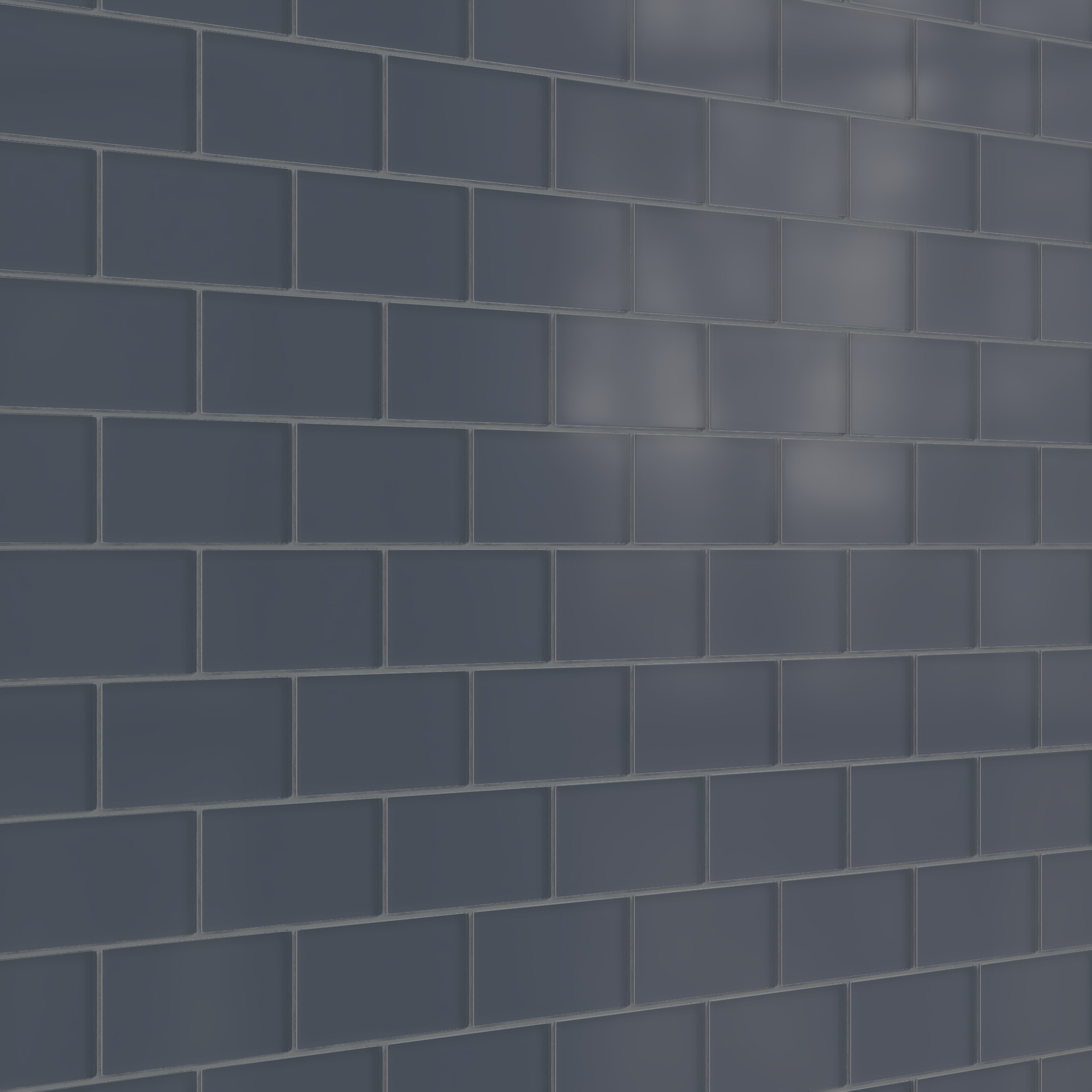 3x6 Glass Tile in Junco Matte