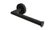 Contour Single Post Paper Holder in Matte Black