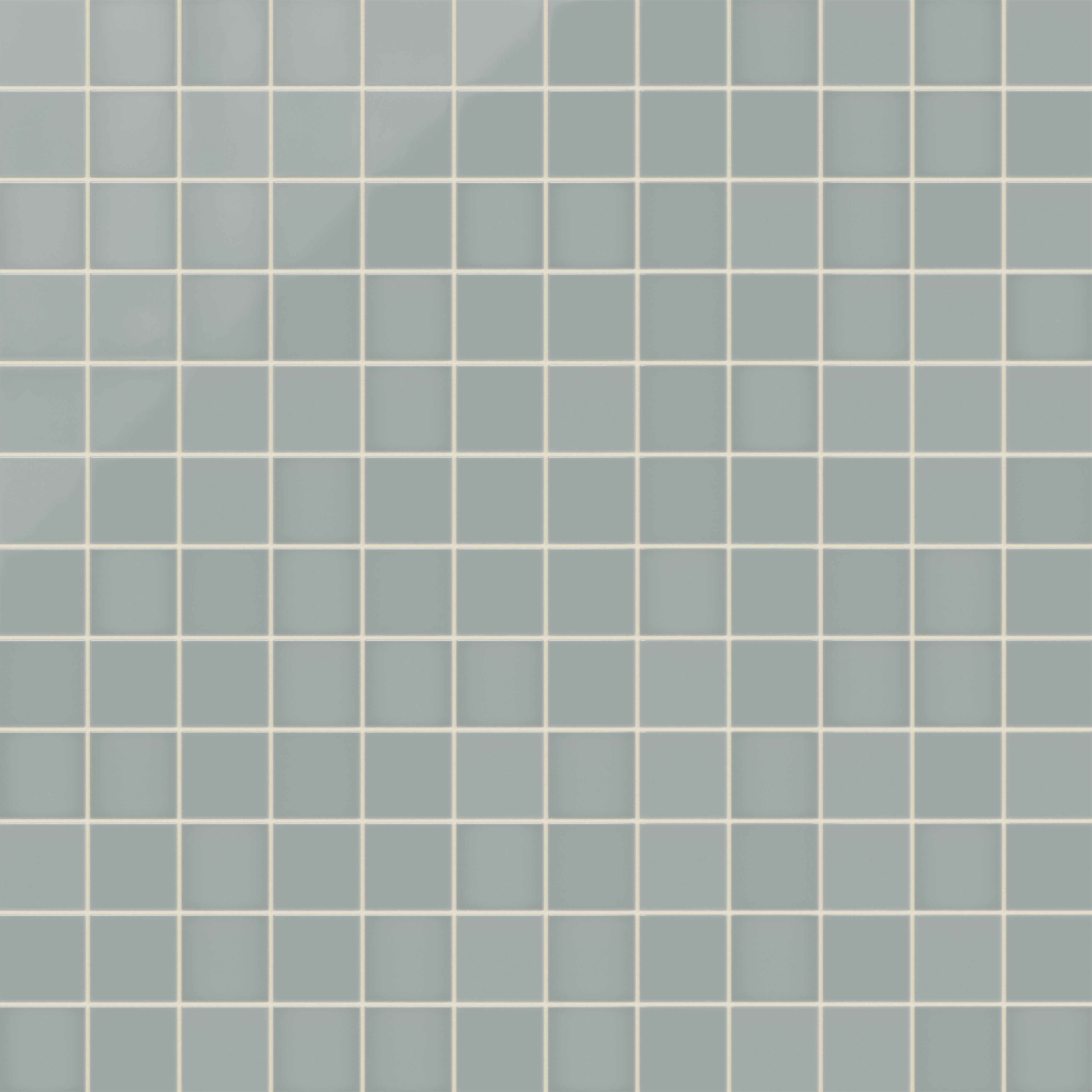 3x3 Straight Set Sheeted Natural Press Ceramic Mosaic Tile in Hood River Gloss