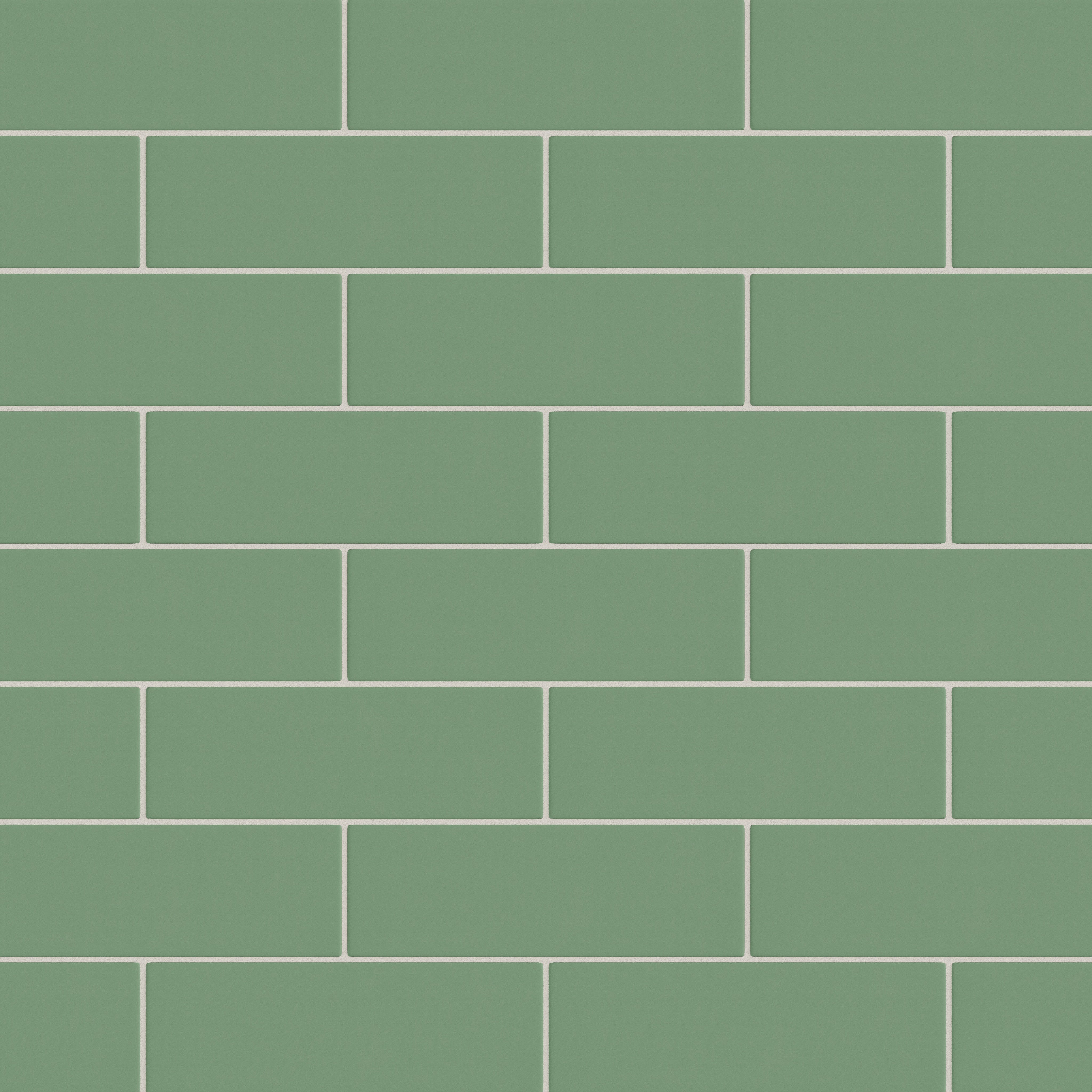 4x12 Original Ceramic Tile in Sea Green Matte