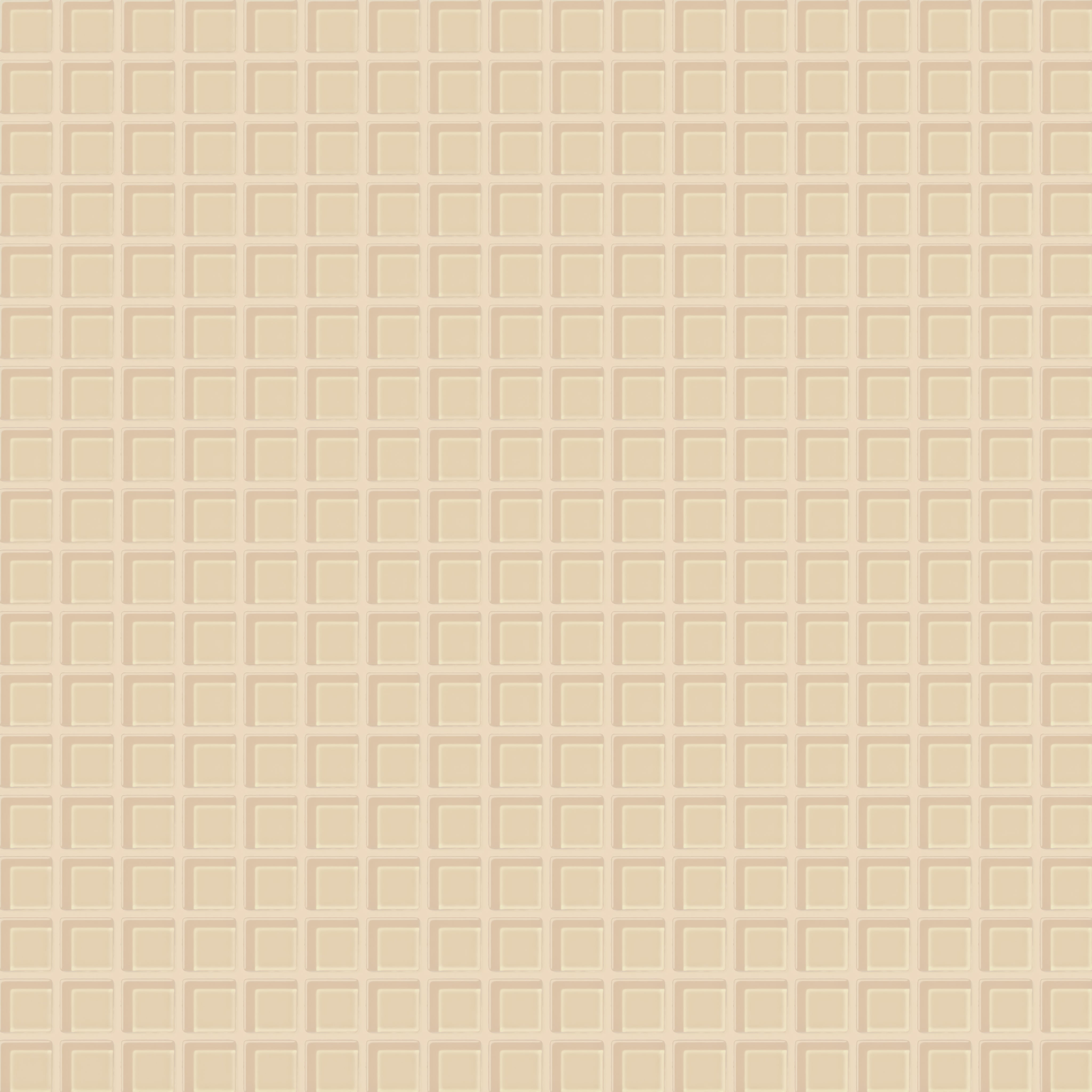 1x1 Straight Set Sheeted Glass Mosaic Tile in Chickadee Gloss