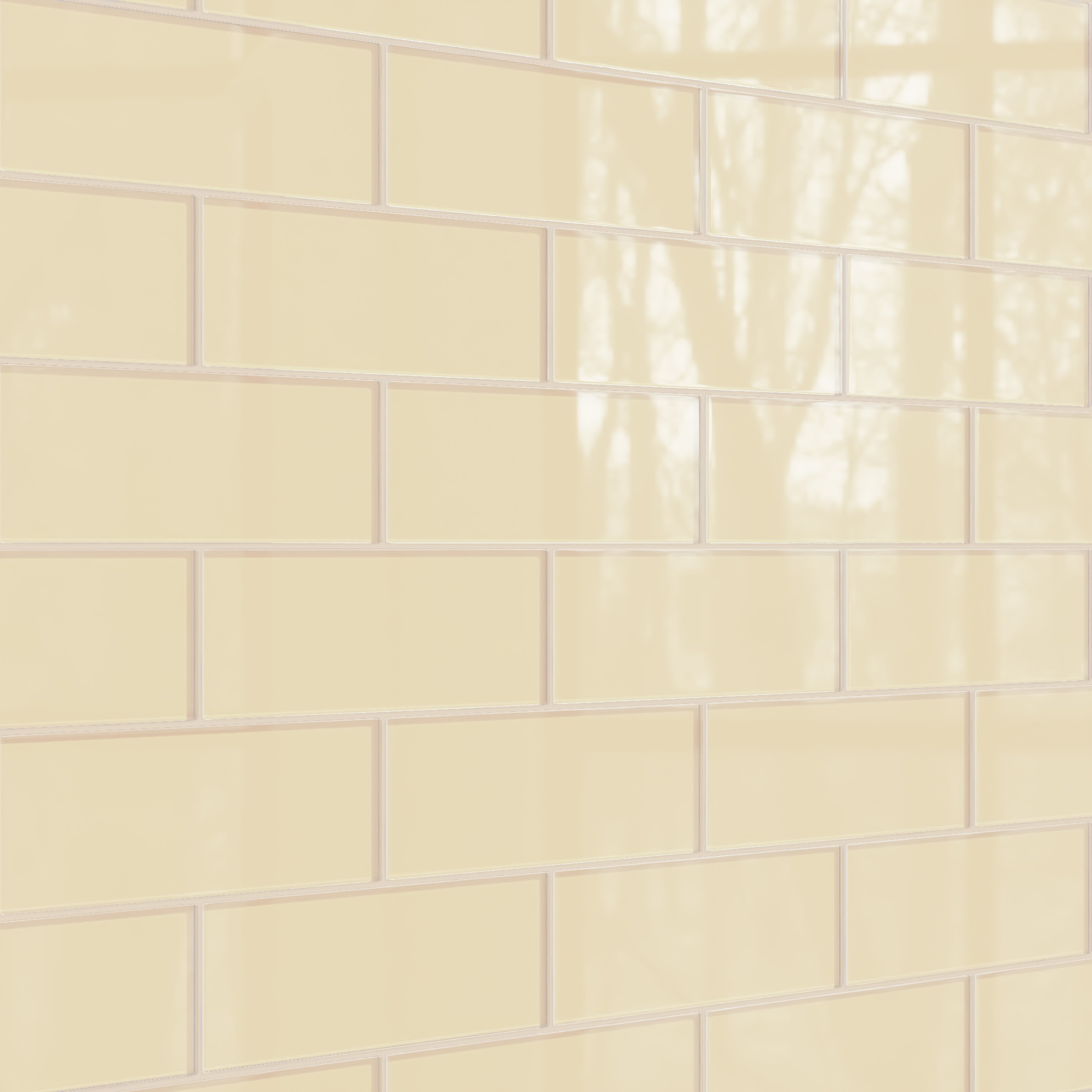 4x12 Glass Tile in Chickadee Gloss
