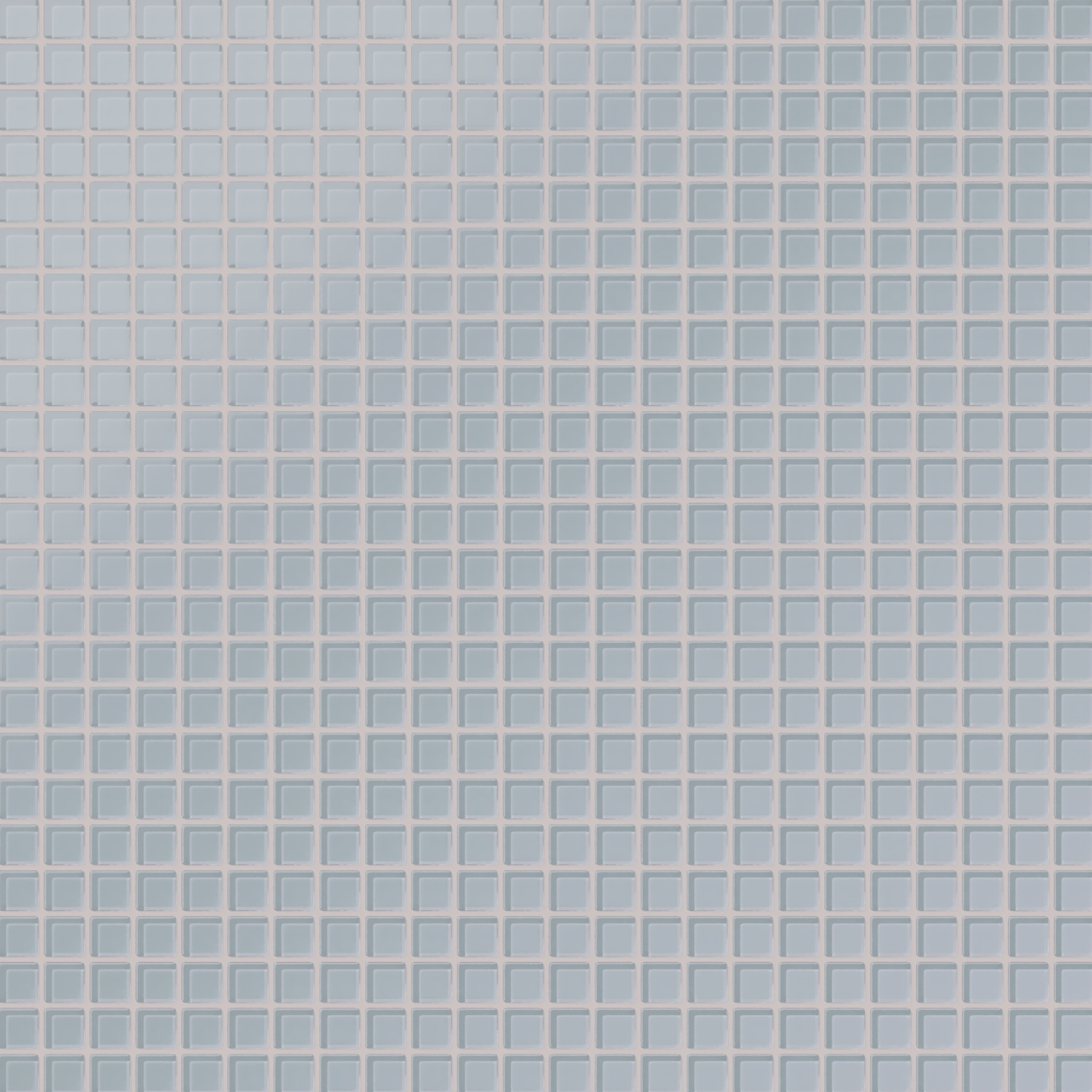 1x1 Straight Set Sheeted Glass Mosaic Tile in Pinyon Jay Matte