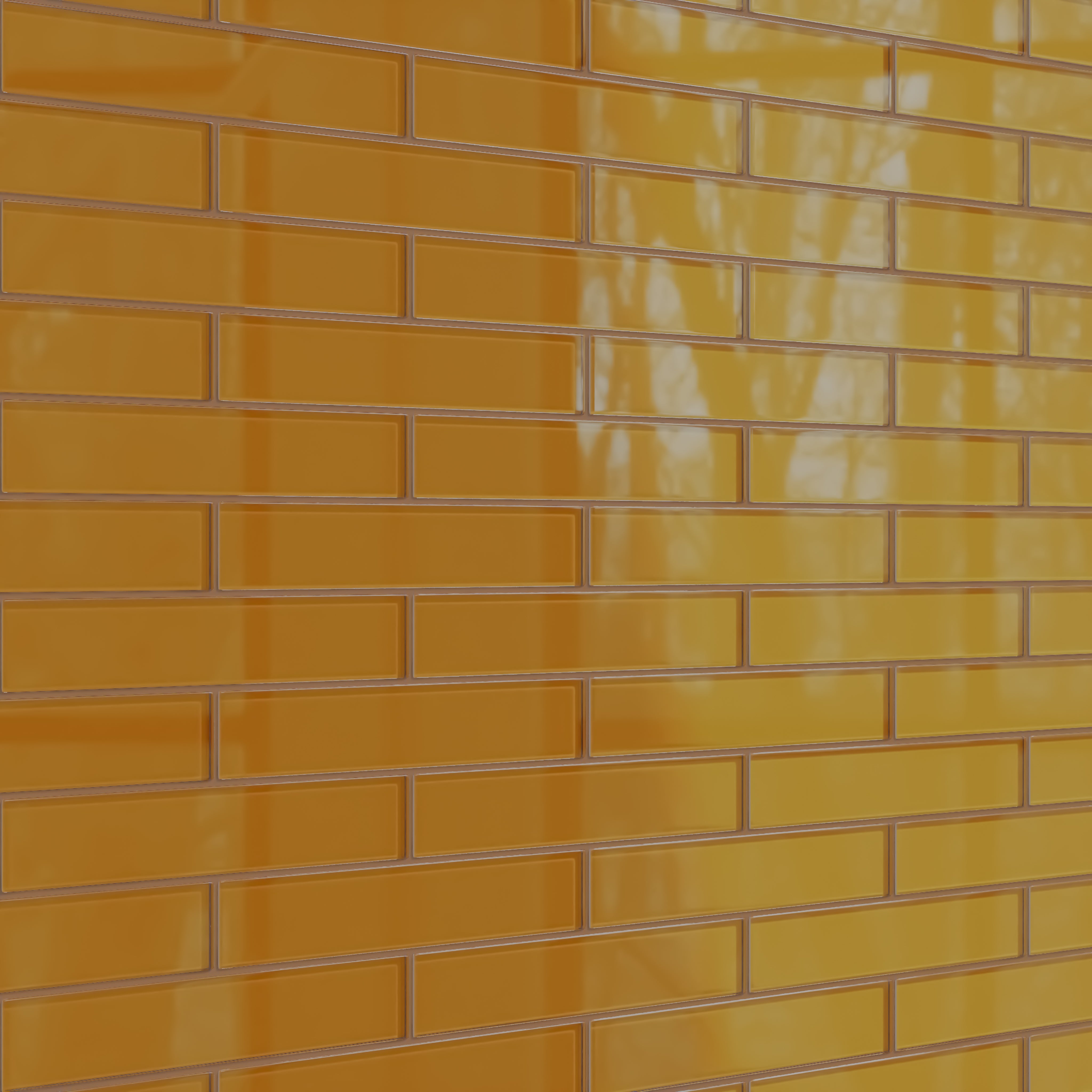 2x12 Glass Tile in Falcon Gloss