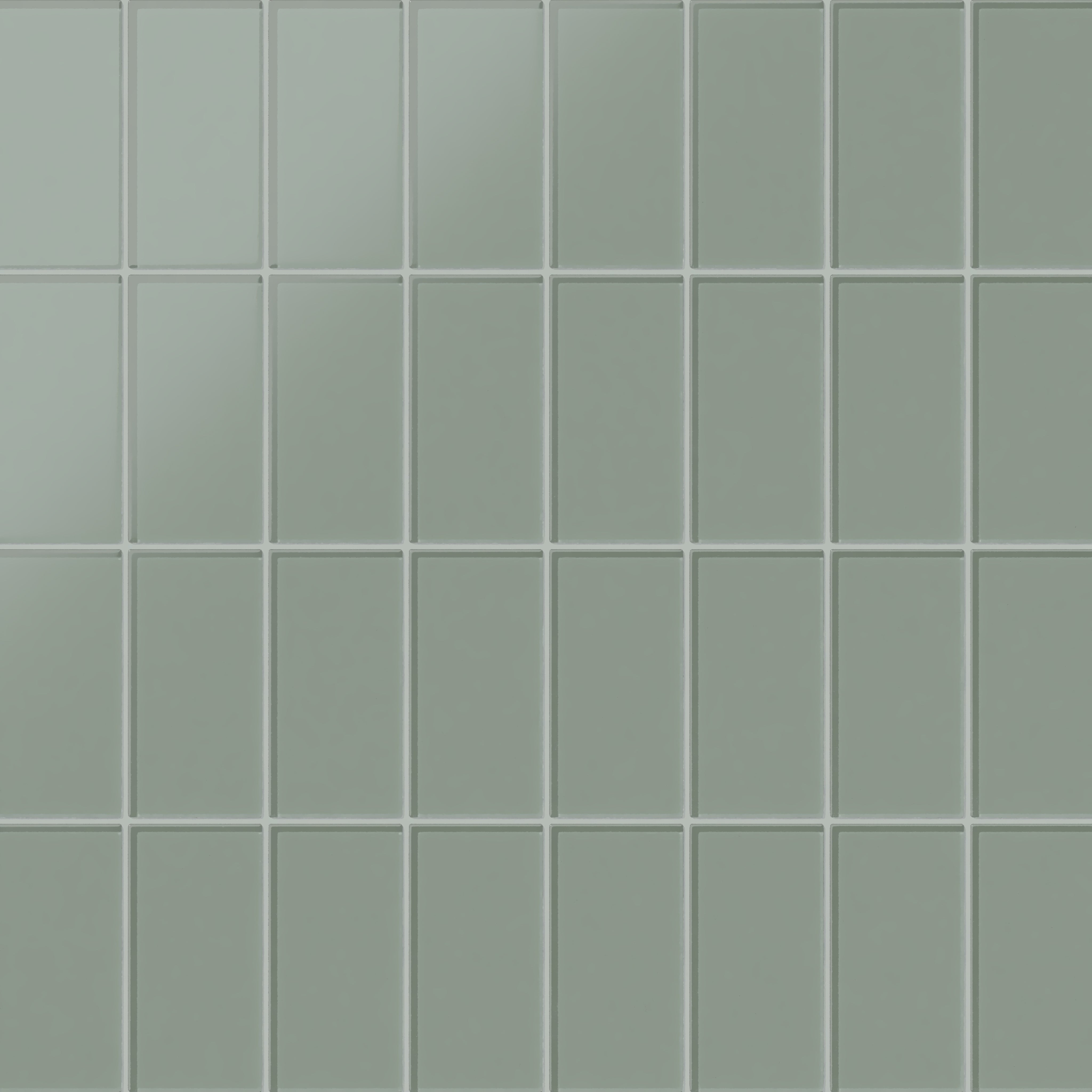 3x6 Glass Tile in Hummingbird Matte