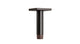 Flatiron 4" Straight Shower Arm with Flange in Antique Bronze