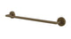 Contour Towel Bar 18" in Antique Brass