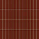 1x4 Straight Set Sheeted Glass Mosaic Tile in Pheasant Gloss
