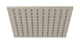 Flatiron 8" Shower Head in Satin Nickel