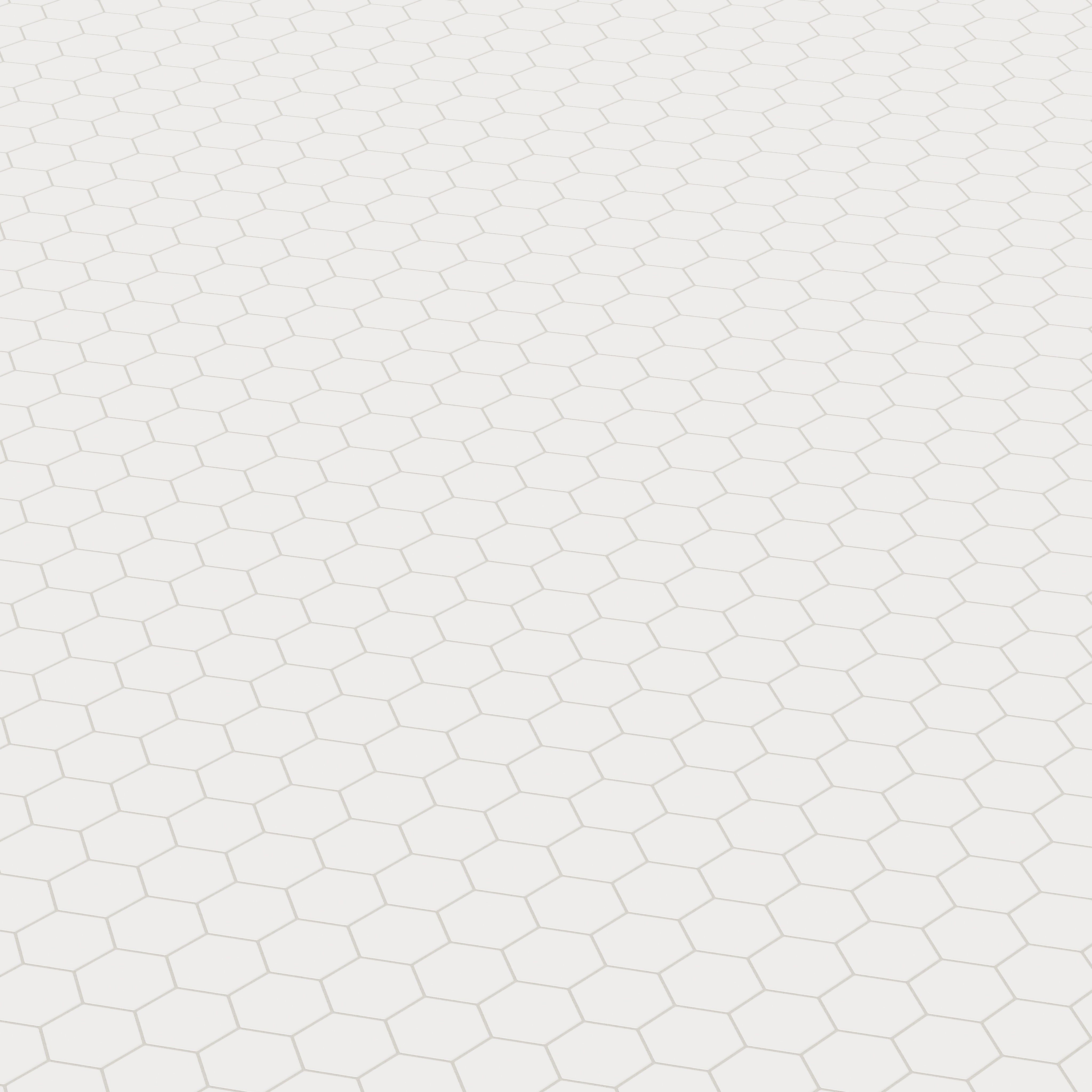 4" Hexagon Original Ceramic Tile in Calcite Matte