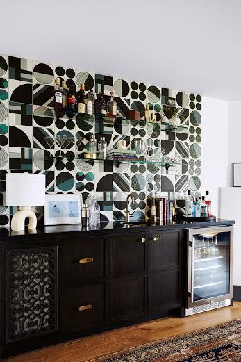 8x8 Handpainted Tile Maze in Cool Motif