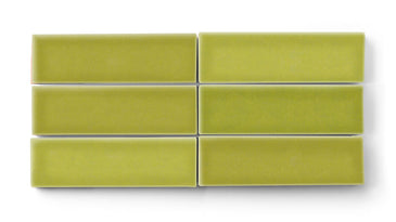 3x9 Original Ceramic Tile in Palm Tree Gloss