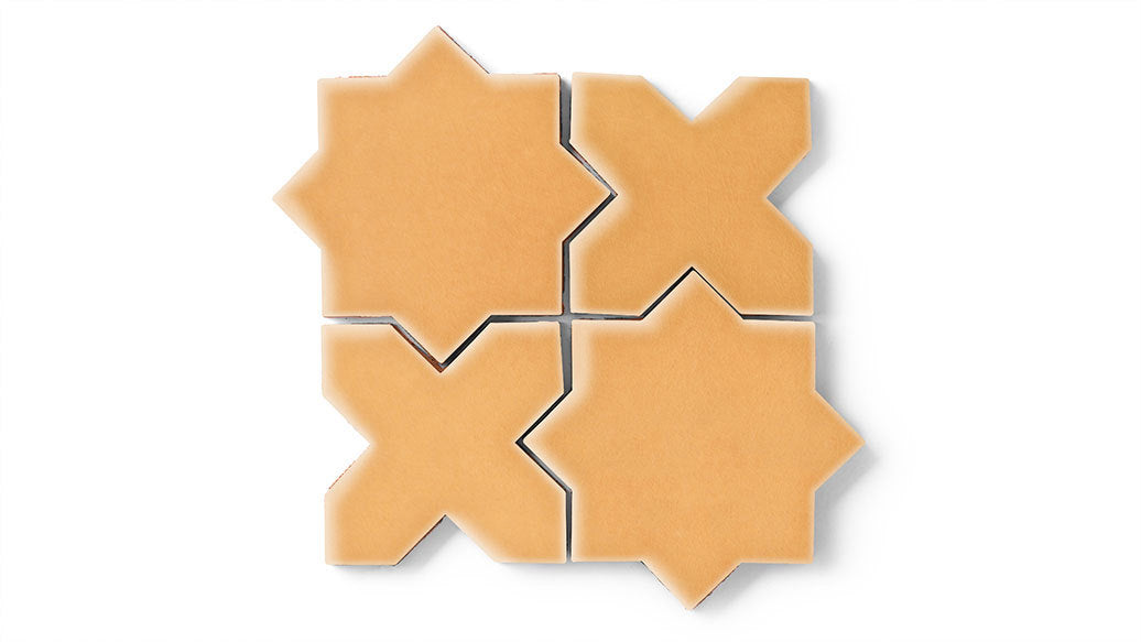 Star & Cross Original Ceramic Tile in Koi Gloss