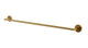 Contour Towel Bar 30" in Satin Brass