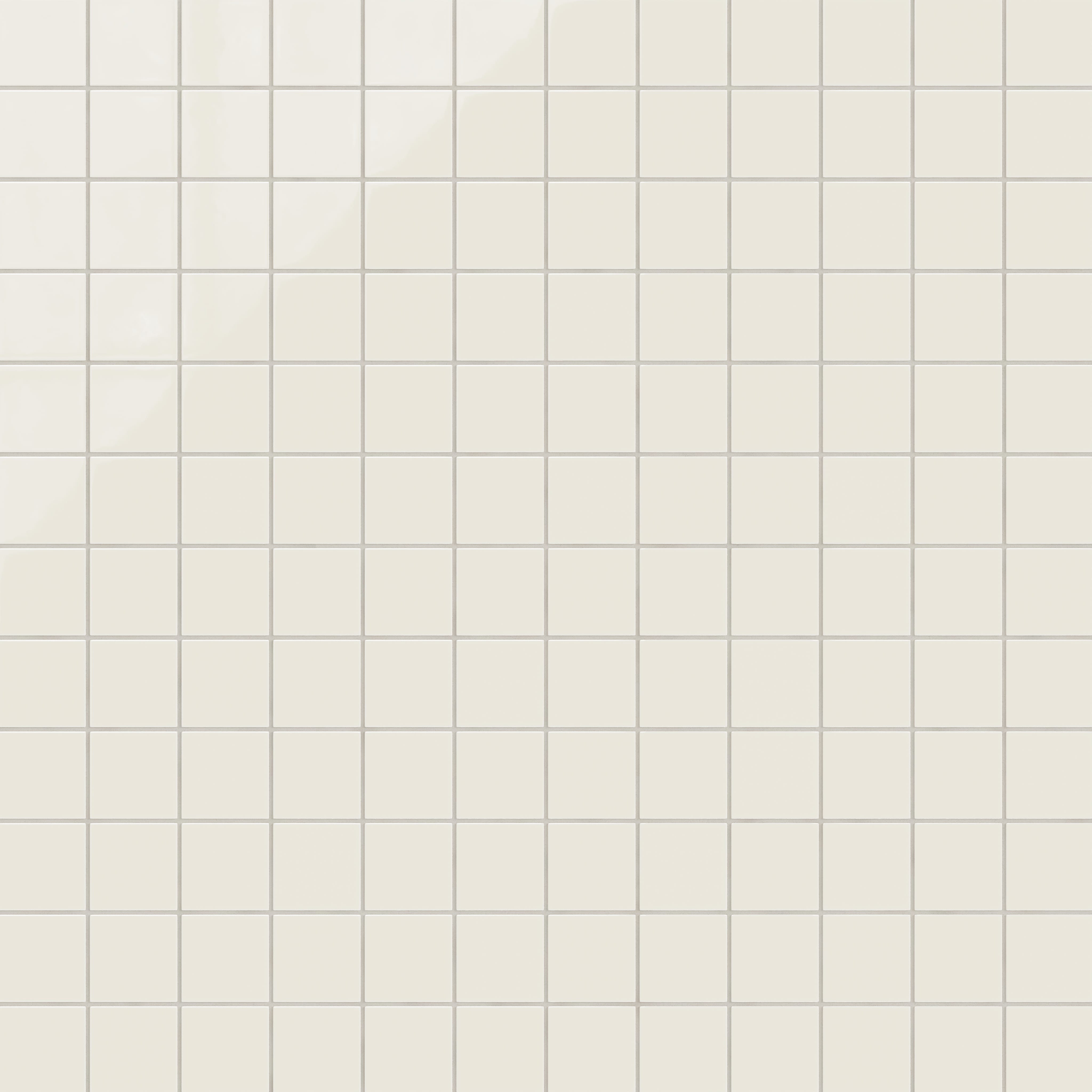 Quick Ship 3x3 Straight Set Sheeted Natural Press Ceramic Mosaic Tile in Salt Creek Gloss