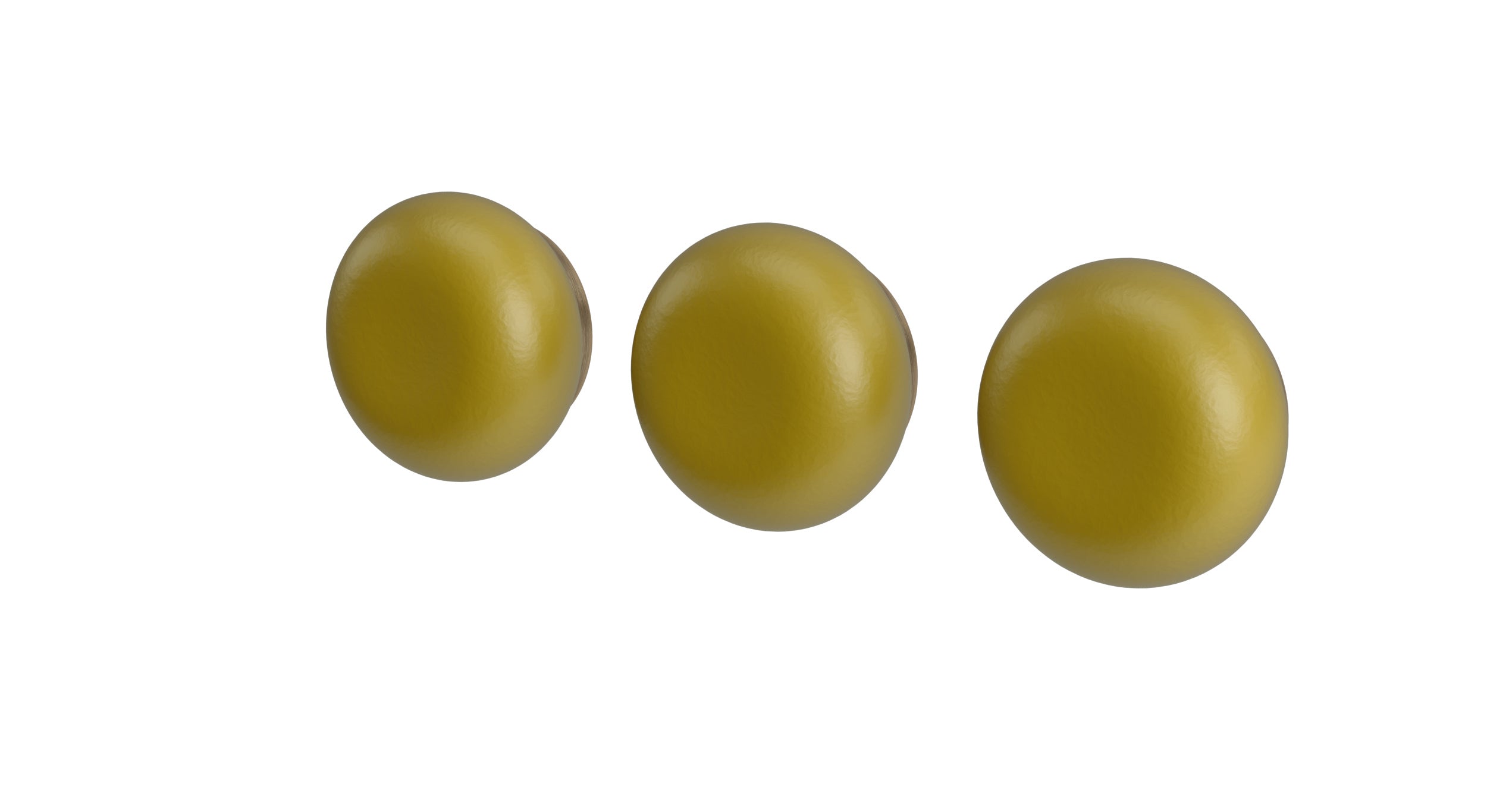 Foundry Three Handle Wall Mount Bath Trim with Diverter/Volume Control and Pebble Ceramic Knob Handles in Antique Brass