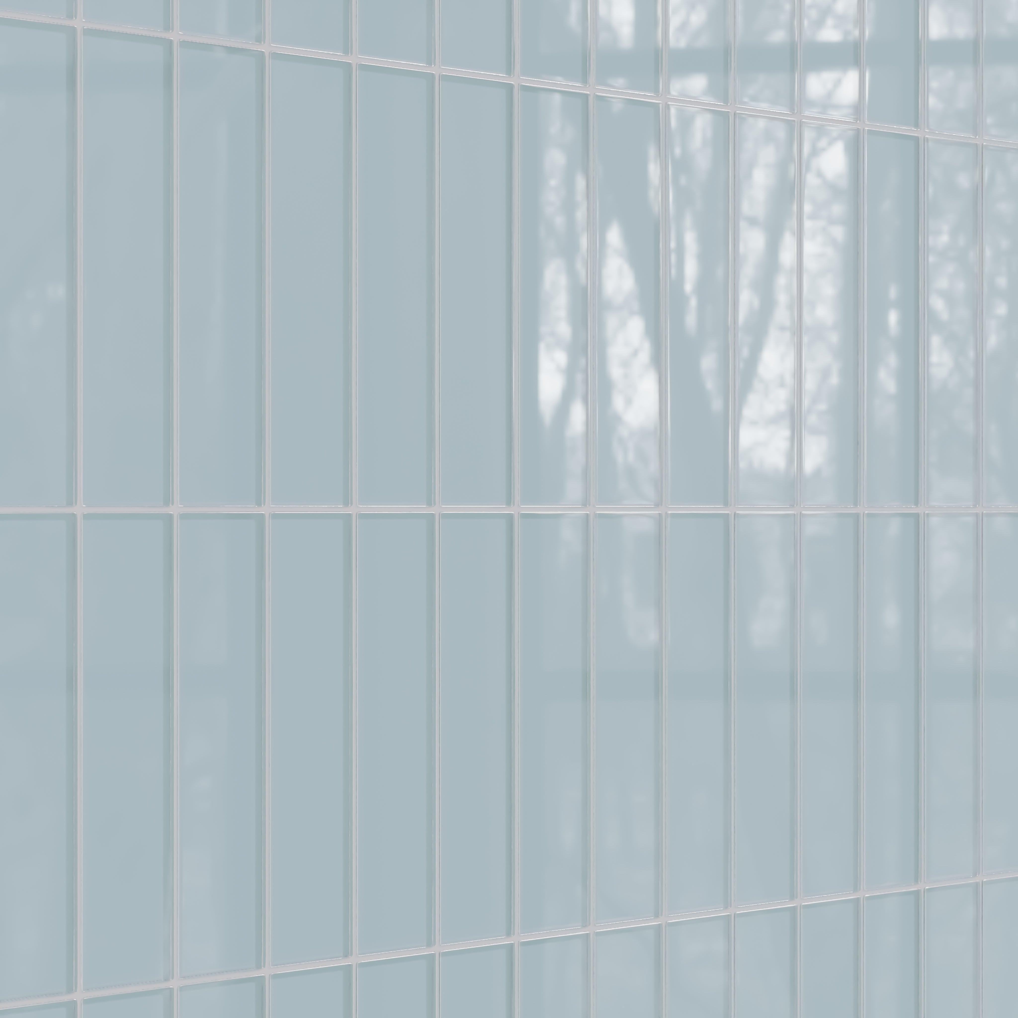 3x12 Glass Tile in Partridge Gloss